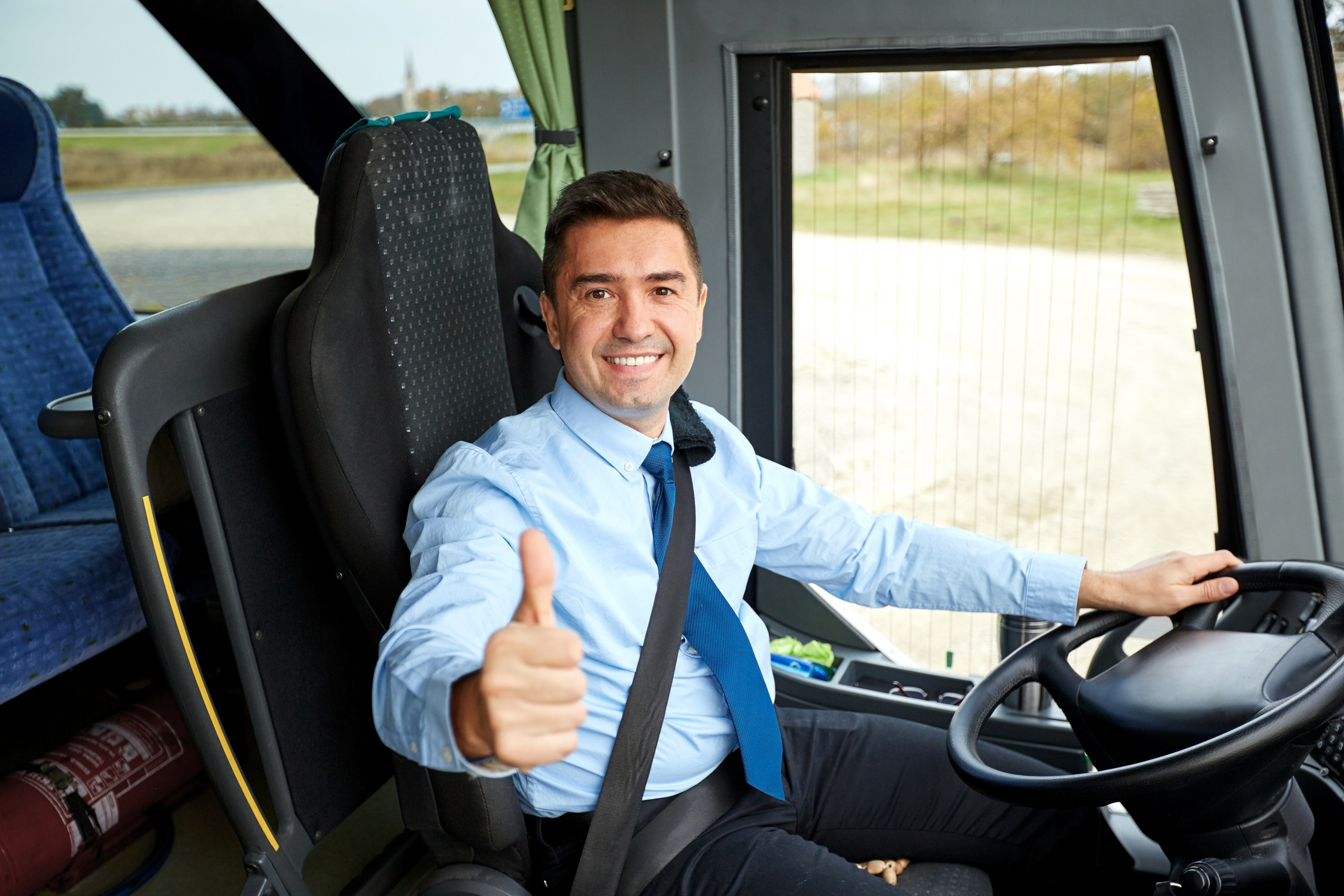 Driver Driving Bus